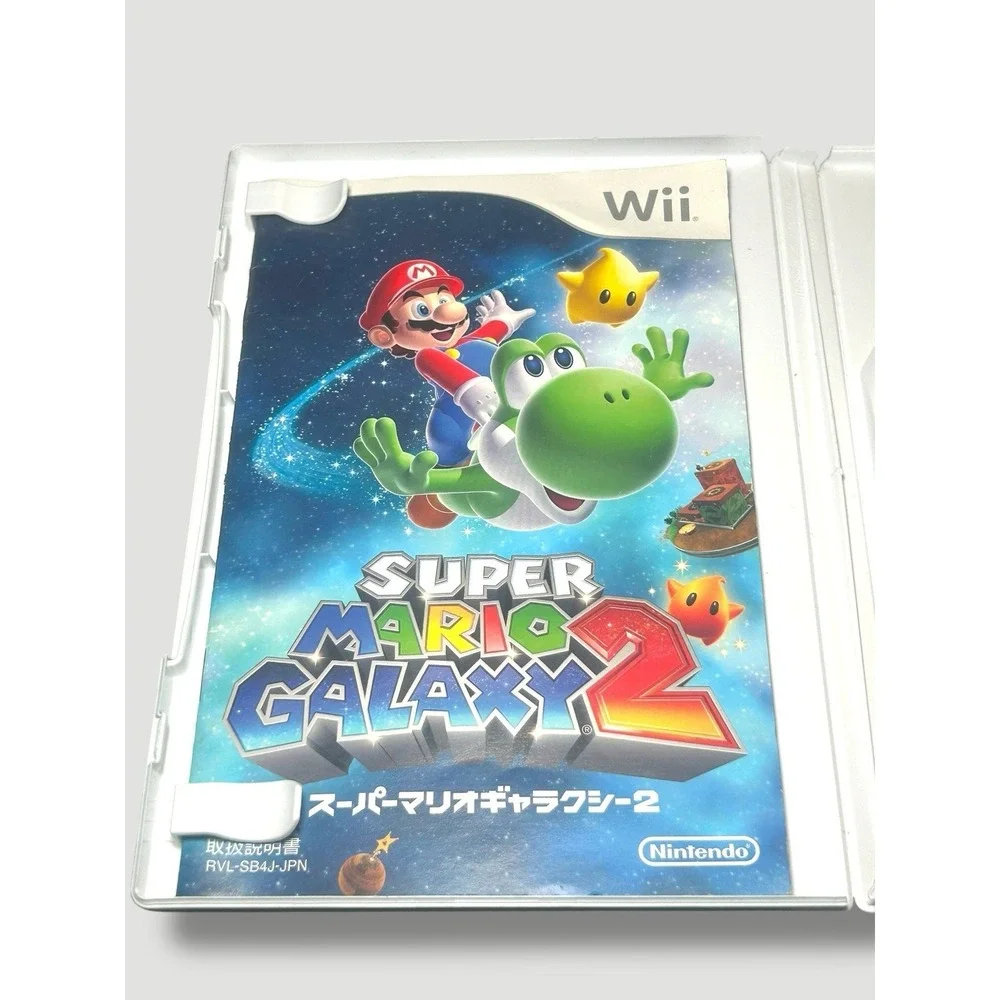 Nintendo Super Mario Galaxy 2 Wii 2010 Japanese Import (NTSC-J) CIB